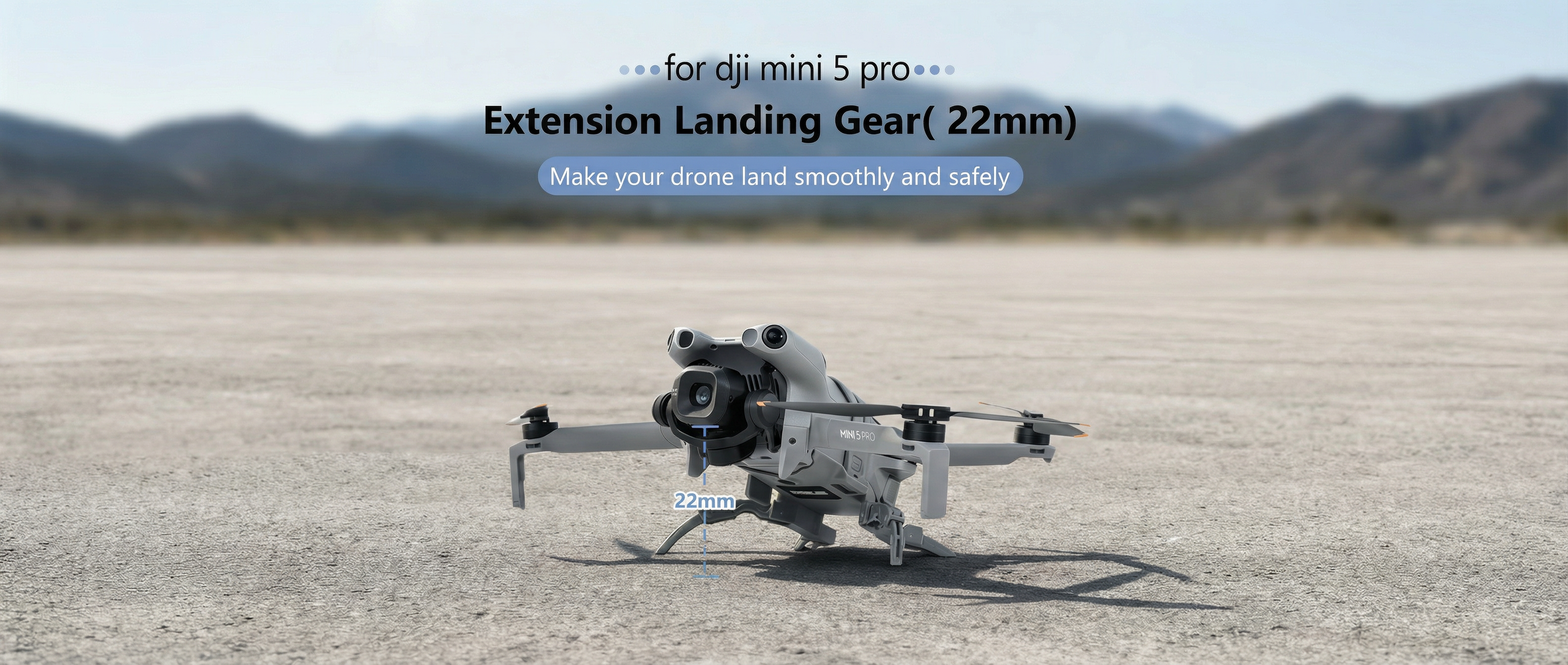 Elevate Your Flight: Why the STARTRC DJI Mini 5 Pro Landing Gear is Essential for Rough Terrain