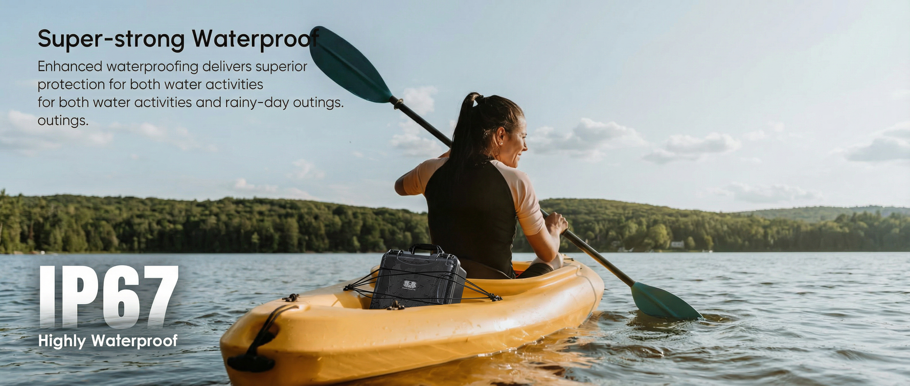 IP67_rated_STARTRC_DJI_Neo_2_waterproof_hard_case_secured_on_a_kayak_ensuring_your_drone_stays_safe_and_dry_during_extreme_water_sports.