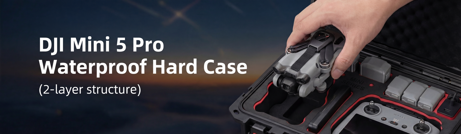 The Ultimate Protection: Why the STARTRC Double-Layer Hard Case is the Best DJI Mini 5 Pro Case for Travel