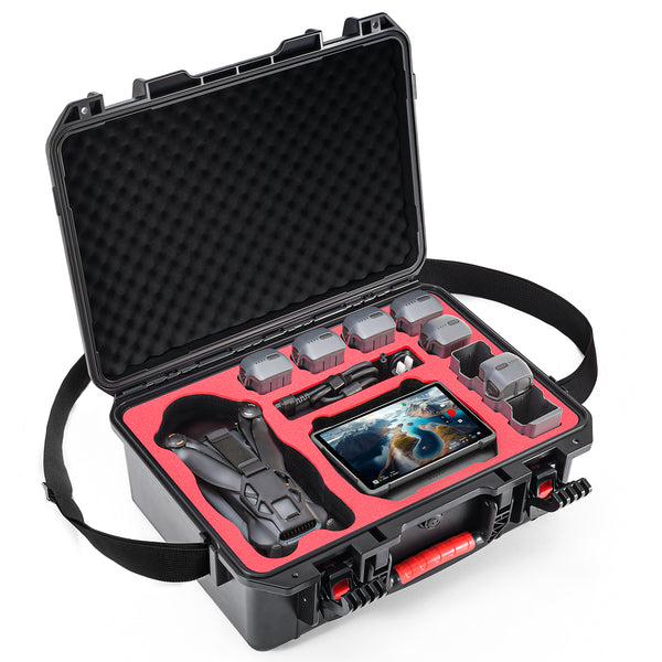 STARTRC Waterproof Hard Carrying Case for DJI Mavic 4 Pro Drone Combo,Fly More Combo, Fits RC 2/RC Pro 2 Remote Controller,Up to 9 Batteries,Charger Hub and More Drone Accessories(Case Only)