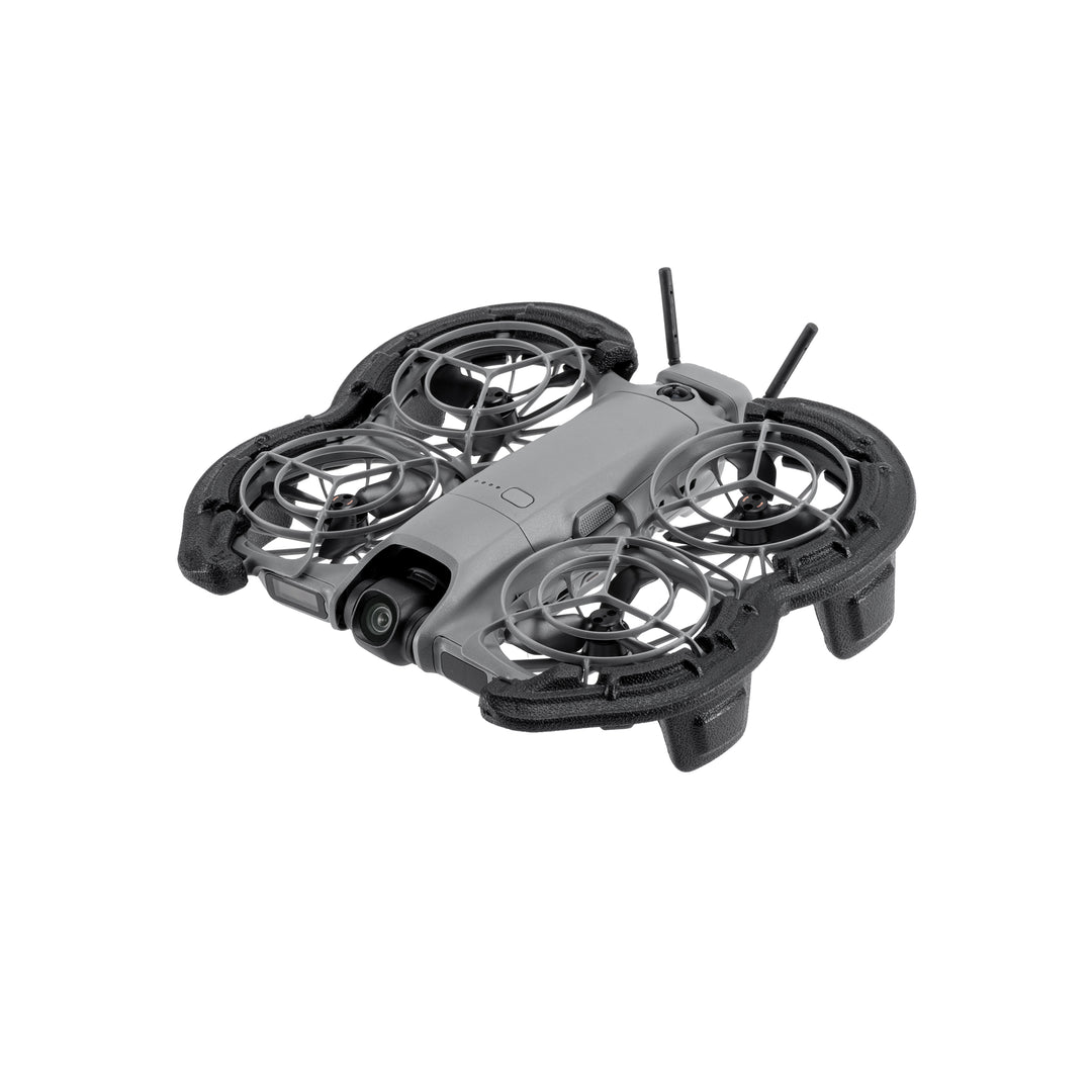 Black EVA Foam Bumper Guard for DJI NEO 2 - Lightweight Protection Accessory