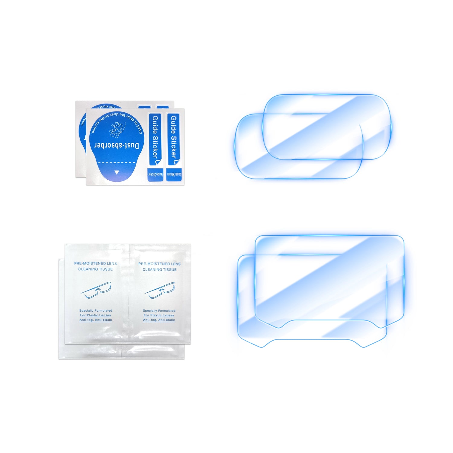 Insta360 Luna Ultra Screen &amp; Lens Tempered Glass Protector Kit (2-Pack)