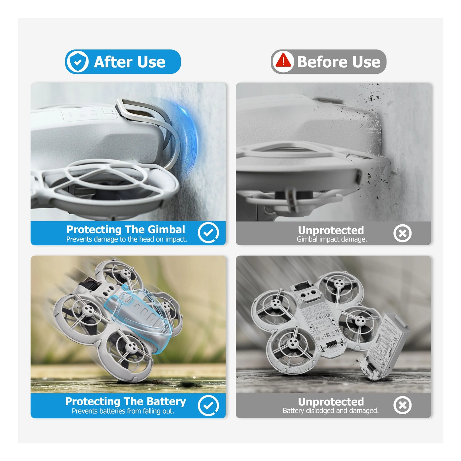 STARTRC 3-IN-1 Gimbal protector for DJI Neo