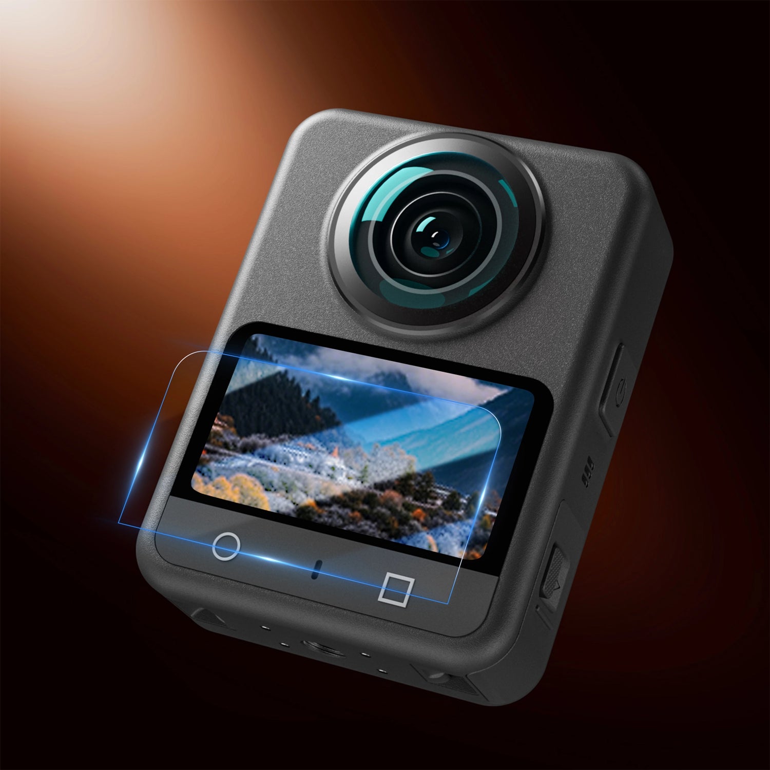 STARTRC AR Anti-Reflective Tempered Glass Screen Protector for DJI Osmo 360 II, 1-Pack