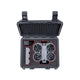 STARDRONE Waterproof Explosion-Proof Case for DJI NEO 2 - Open View Showing Storage for Drone, Charging Hub, and Power Adapter