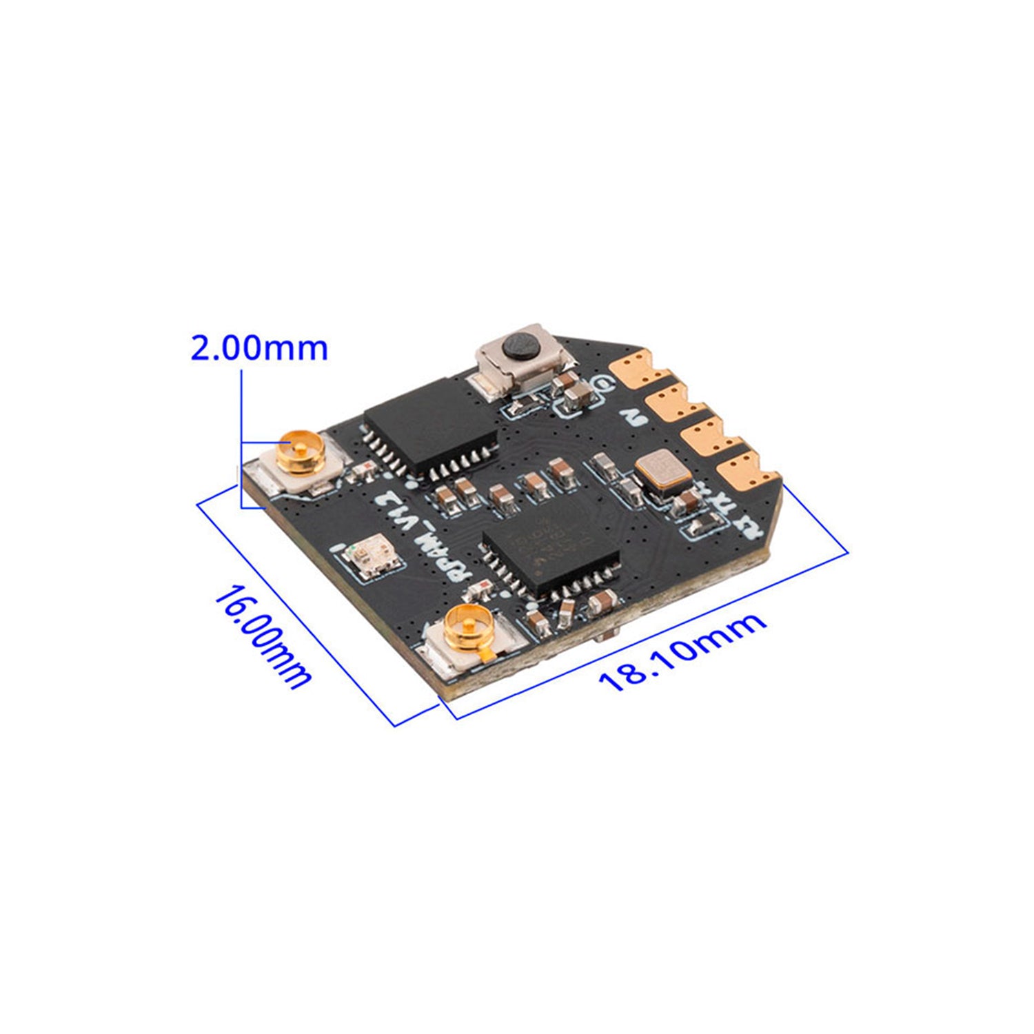 Radiomaster ELRS Receiver RP4TD-M 2.4GHz ExpressLRS Nano Receiver