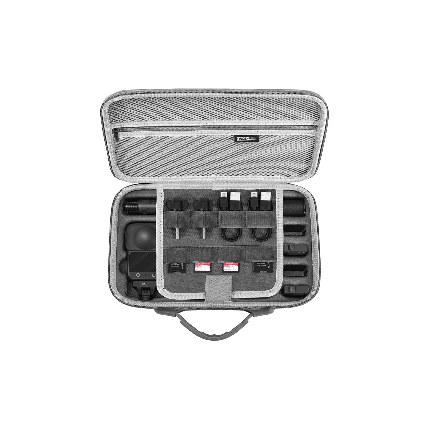 STARTRC PU Carrying Case for DJI Osmo 360 II, All-in-One Portable Shoulder Storage Bag