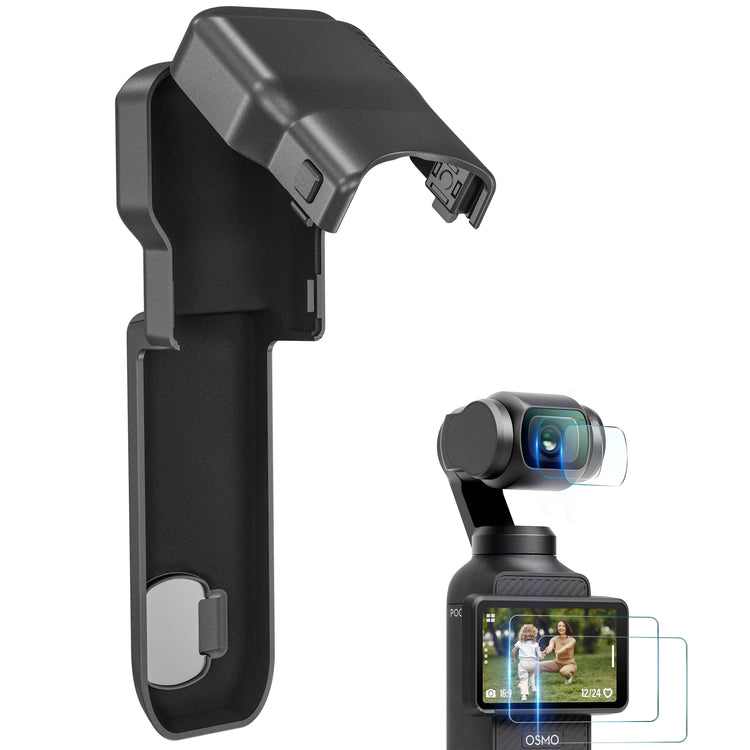 Custodia Protettiva Rigida Per DJI Osmo Pocket 3, Con Spazio Per Schede SD E Filtri, Cordino Incluso, Colore Arancione - 4
