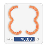STARTRC DJI Avata 360 bumper guards on a digital scale showing exactly 40g. Ultra-lightweight drone accessories ensuring no loss in flight time or handling agility.