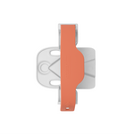 Top view of the DJI Lito 1 propeller holder. The dual-hole rubber spring strap secures all propellers without pressure on the blades or motor shafts.