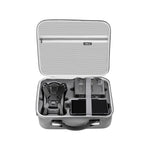 Open carrying case for DJI Mavic 4 Pro, neatly organizing the drone, RC 2 remote controller, and smart flight batteries in custom molded compartments.