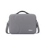 Front view of the premium PU STARTRC DJI Neo 2 travel bag featuring a water-repellent exterior and a shoulder strap.