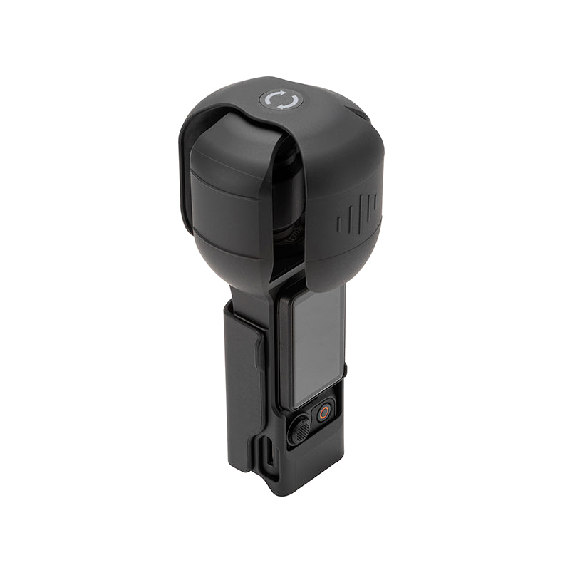 The DJI Osmo Pocket camera lens flipped and fully shielded inside the STARTRC case, ensuring safe deep storage for grab-and-go convenience.