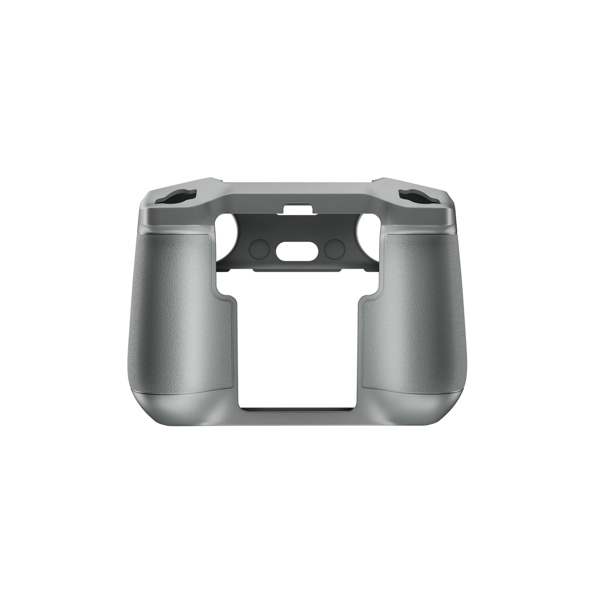 Bottom edge of the STARTRC DJI RC 2 controller cover, highlighting the precise cutouts for the lanyard strap, SD card slot, and charging port.