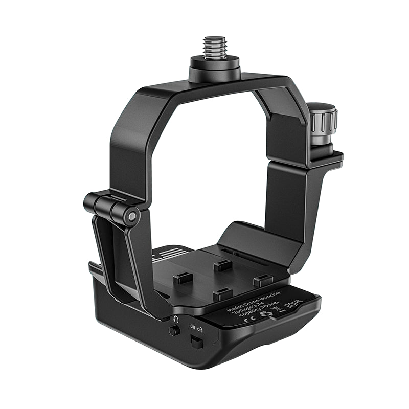 Securely designed airdrop bracket mount for compact camera drones, built to fasten firmly and eliminate the risk of falling during flight.
