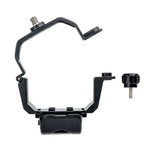 Unassembled view of the drone drop device, showcasing the easy-to-use securing knob for quick attachment to your aerial gear.
