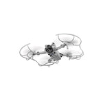 DJI Mini 4 Pro drone equipped with a 360-degree propeller guard, ensuring safe flight and reducing collision risks for beginners.