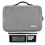 The STARTRC DJI Avata 360 carry bag on a scale showing a net weight of 970g, highlighting its lightweight and portable design.