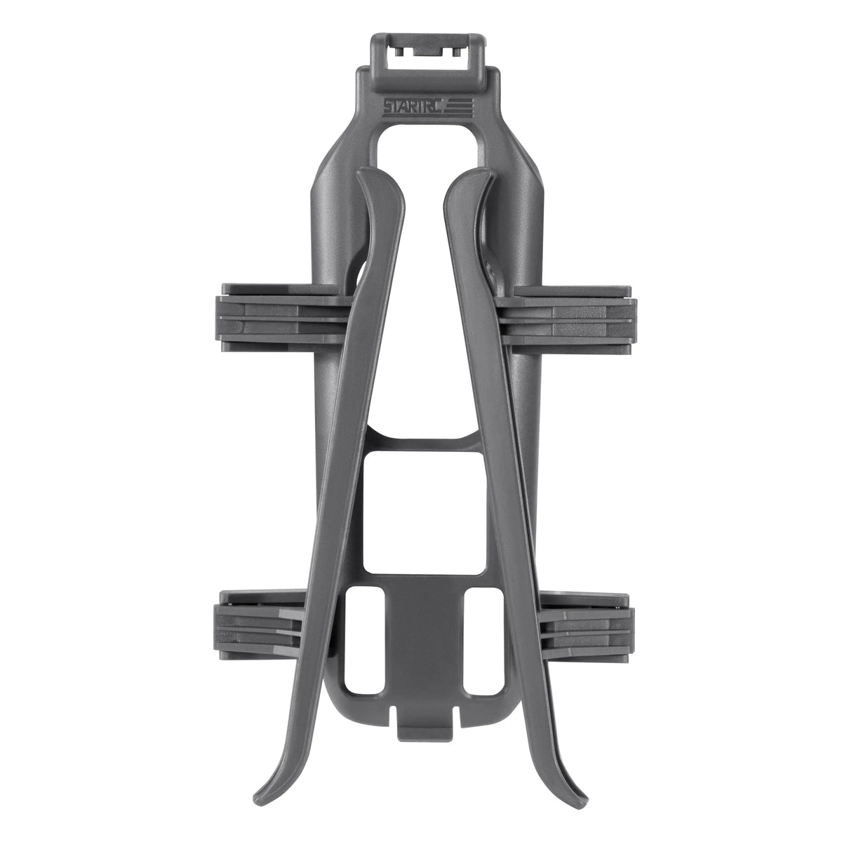 Top-down angle of the carbon fiber-reinforced ABS landing extensions, showcasing its streamlined and aerodynamic design.