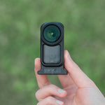 Native vertical shooting setup with the Osmo Nano, enabling a seamless switch to portrait mode for TikTok, Reels, and YouTube Shorts without extra adapters.