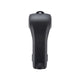 Front view of the STARTRC DJI Osmo Pocket 4 flip protective case, featuring a tough ABS exterior with a premium skin-friendly leather texture and top lanyard hole.
