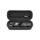 A high-quality PU leather carrying case by STARTRC, designed specifically for the DJI Osmo Pocket 4 with an open view showing the camera inside.