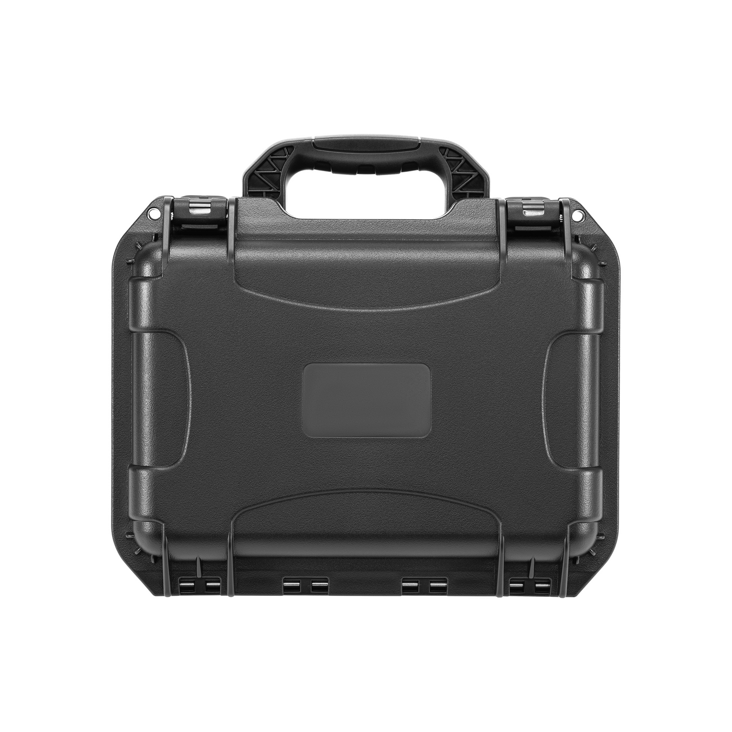 Front view of the STARTRC waterproof hard case for DJI Osmo Pocket 4. Featuring a rugged drop-proof PP material and an air pressure valve for a complete waterproof seal.
