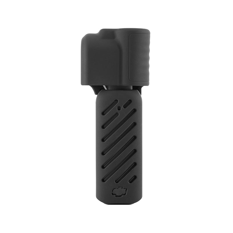 Rear view of the high-grade silicone sleeve for DJI Osmo Pocket 4, highlighting the hollow back design for optimal heat dissipation and a premium non-slip grip.