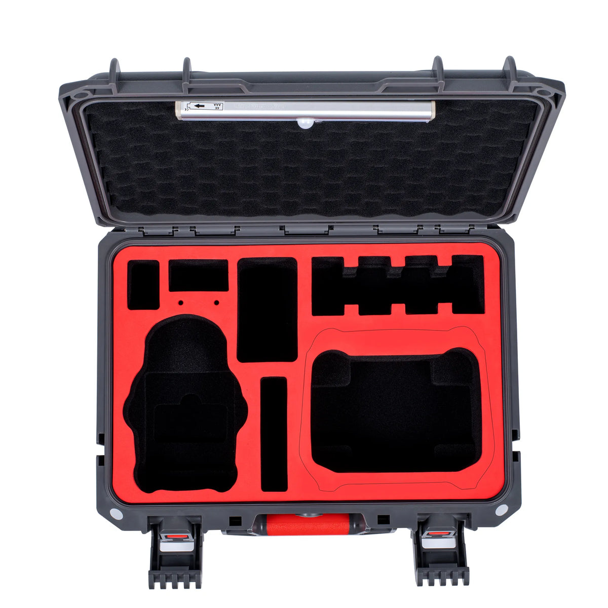 Durable mounting bracket for the drone controller sun hood, engineered for a quick, tool-free, and secure installation.